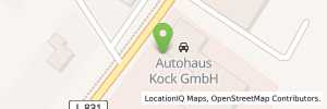 Position der Tankstelle Autohaus Kock GmbH & Co KG