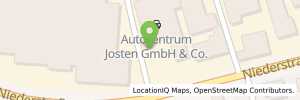 Position der Tankstelle Autozentrum Josten GmbH&Co.KG
