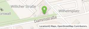 Position der Tankstelle NEW AG