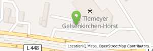 Position der Tankstelle Tiemeyer Gelsenkirchen-Horst GmbH & Co.KG