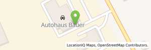 Position der Tankstelle Autohaus Bauer GmbH