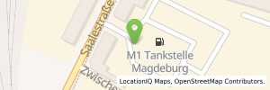 Position der Tankstelle Mundt GmbH Magdeburg