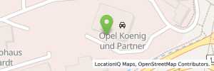 Position der Tankstelle König & Partner GmbH