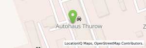 Position der Tankstelle Autohaus Thurow GmbH