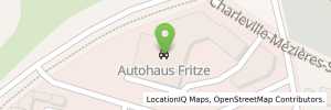Position der Tankstelle Autohaus Fritze GmbH & Co. KG