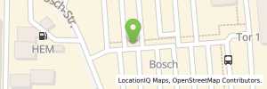 Position der Tankstelle Robert Bosch GmbH