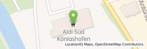 Position der Tankstelle ALDI SÜD