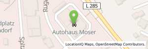 Position der Tankstelle Autohaus Moser GmbH