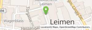 Position der Tankstelle Stadt Leimen