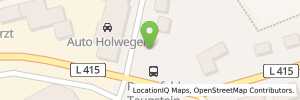Position der Tankstelle auto holweger GmbH & Co. KG