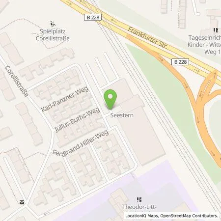 Standortübersicht der Tankstelle Stadtwerke Düsseldorf AG in 40593 Düsseldorf