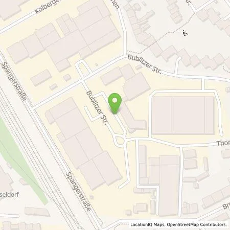 Standortübersicht der Tankstelle Stadtwerke Düsseldorf AG in 40599 Düsseldorf