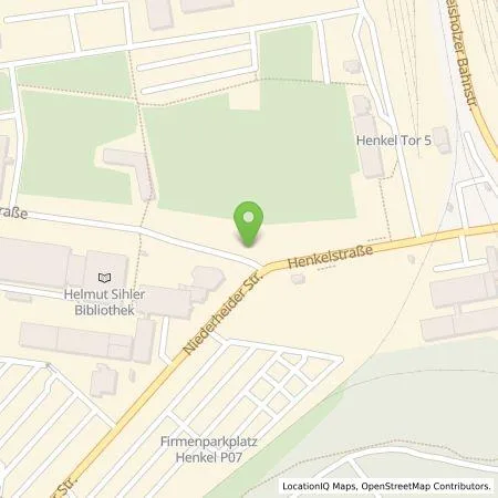 Standortübersicht der Tankstelle Stadtwerke Düsseldorf AG in 40589 Düsseldorf