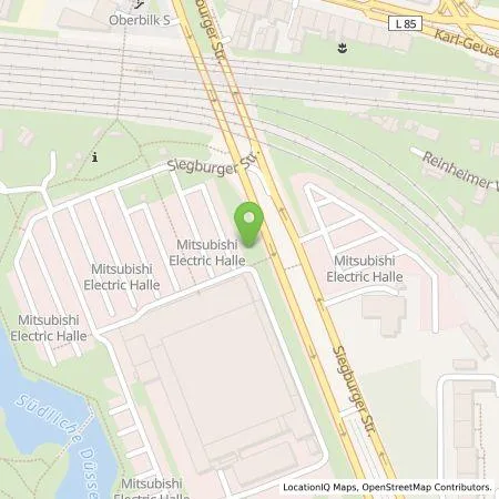 Standortübersicht der Tankstelle Stadtwerke Düsseldorf AG in 40591 Düsseldorf