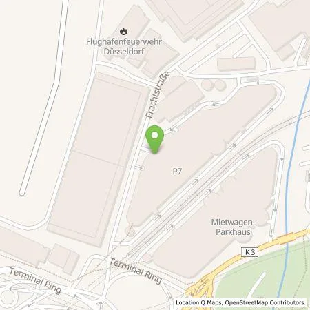 Standortübersicht der Tankstelle Stadtwerke Düsseldorf AG in 40474 Düsseldorf