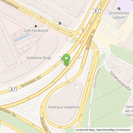 Standortübersicht der Tankstelle Stadtwerke Düsseldorf AG in 40549 Düsseldorf