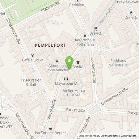 Standortübersicht der Tankstelle Stadtwerke Düsseldorf AG in 40477 Düsseldorf