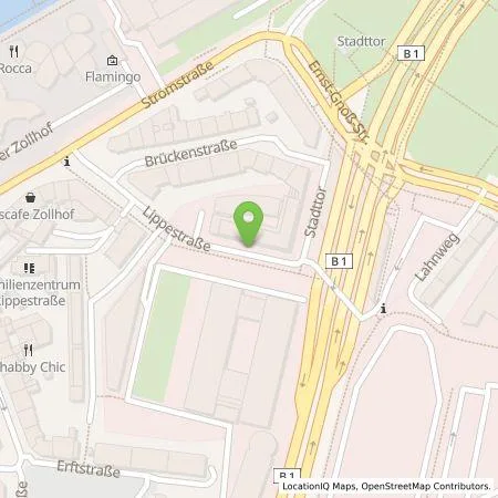 Standortübersicht der Tankstelle Stadtwerke Düsseldorf AG in 40221 Düsseldorf