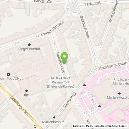 Standortübersicht der Tankstelle Stadtwerke Düsseldorf AG in 40477 Düsseldorf