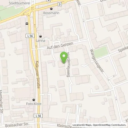 Standortübersicht der Tankstelle Stadtwerke Düsseldorf AG in 40468 Düsseldorf