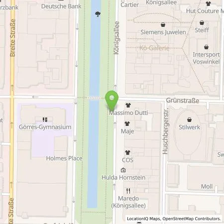 Standortübersicht der Tankstelle Stadtwerke Düsseldorf AG in 40212 Düsseldorf