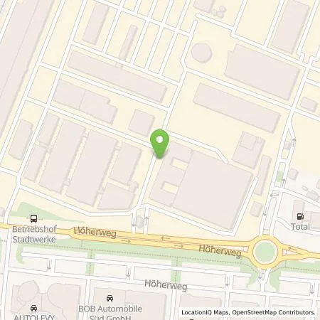 Standortübersicht der Tankstelle Stadtwerke Düsseldorf AG in 40233 Düsseldorf