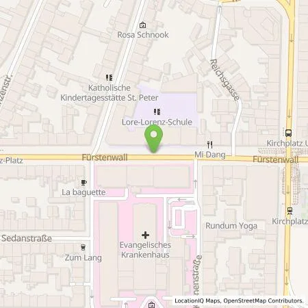 Standortübersicht der Tankstelle Stadtwerke Düsseldorf AG in 40219 Düsseldorf