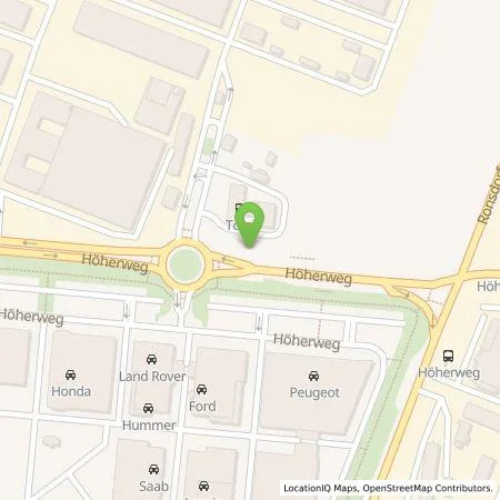 Standortübersicht der Tankstelle Stadtwerke Düsseldorf AG in 40233 Düsseldorf