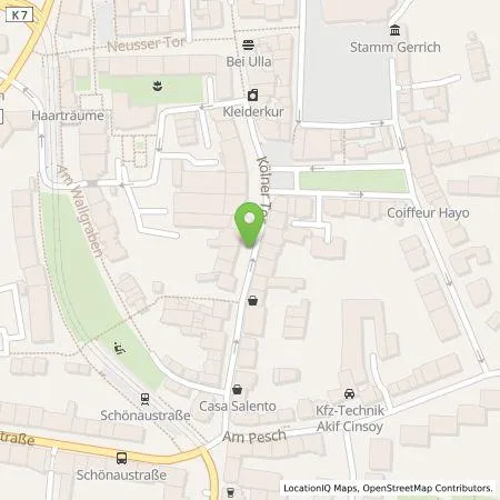 Standortübersicht der Tankstelle Stadtwerke Düsseldorf AG in 40627 Düsseldorf