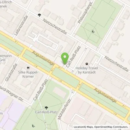 Standortübersicht der Tankstelle MVV Energie AG in 68165 Mannheim