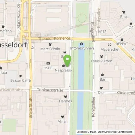 Standortübersicht der Tankstelle Stadtwerke Düsseldorf AG in 40212 Düsseldorf