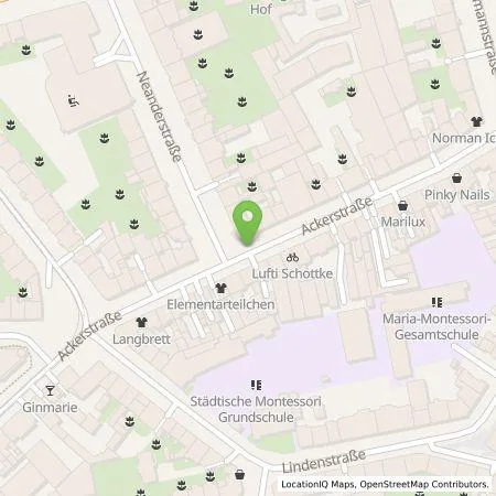 Standortübersicht der Tankstelle Stadtwerke Düsseldorf AG in 40233 Düsseldorf