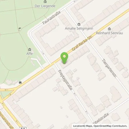 Standortübersicht der Tankstelle Stadtwerke Düsseldorf AG in 40239 Düsseldorf