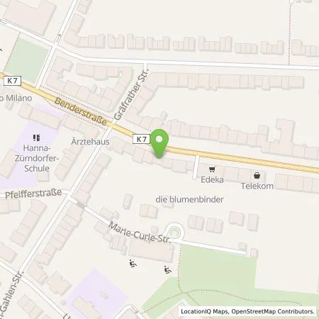 Standortübersicht der Tankstelle Stadtwerke Düsseldorf AG in 40625 Düsseldorf