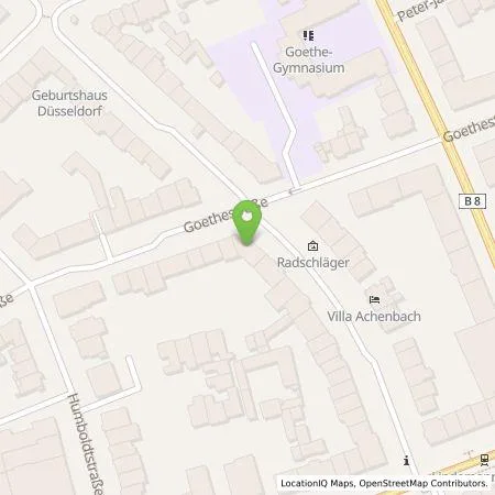 Standortübersicht der Tankstelle Stadtwerke Düsseldorf AG in 40237 Düsseldorf