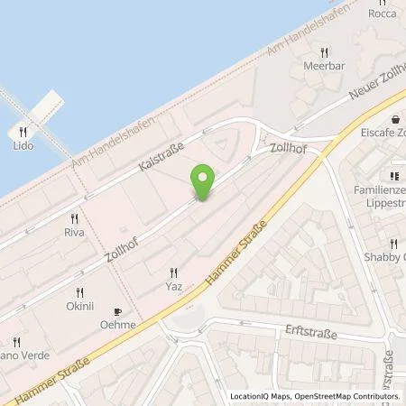 Standortübersicht der Tankstelle Stadtwerke Düsseldorf AG in 40221 Düsseldorf