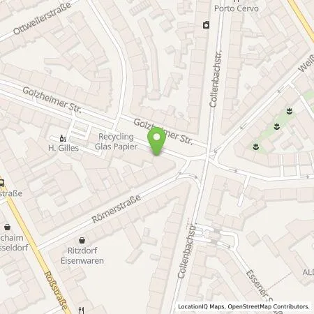 Standortübersicht der Tankstelle Stadtwerke Düsseldorf AG in 40476 Düsseldorf