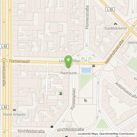 Standortübersicht der Tankstelle Stadtwerke Düsseldorf AG in 40215 Düsseldorf