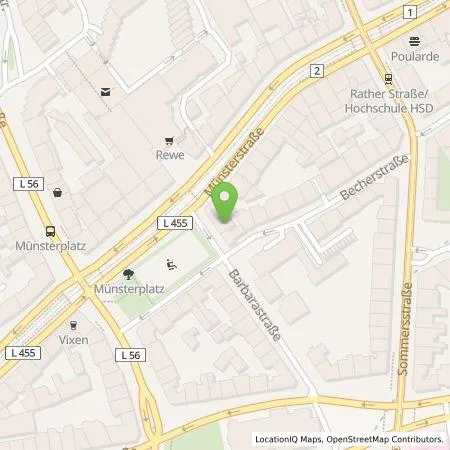 Standortübersicht der Tankstelle Stadtwerke Düsseldorf AG in 40476 Düsseldorf