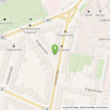 Standortübersicht der Tankstelle Stadtwerke Düsseldorf AG in 40235 Düsseldorf