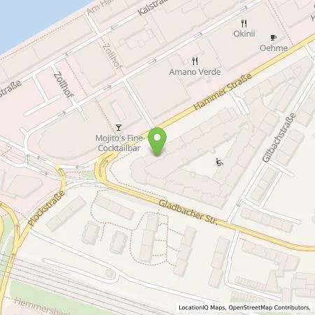 Standortübersicht der Tankstelle Stadtwerke Düsseldorf AG in 40219 Düsseldorf