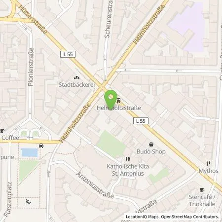 Standortübersicht der Tankstelle Stadtwerke Düsseldorf AG in 40215 Düsseldorf