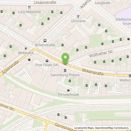 Standortübersicht der Tankstelle Stadtwerke Düsseldorf AG in 40233 Düsseldorf