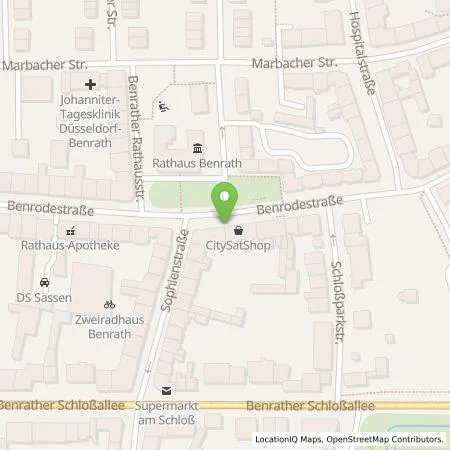 Standortübersicht der Tankstelle Stadtwerke Düsseldorf AG in 40597 Düsseldorf