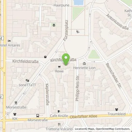 Standortübersicht der Tankstelle Stadtwerke Düsseldorf AG in 40215 Düsseldorf