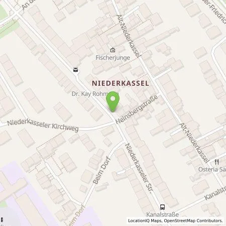 Standortübersicht der Tankstelle Stadtwerke Düsseldorf AG in 40547 Düsseldorf