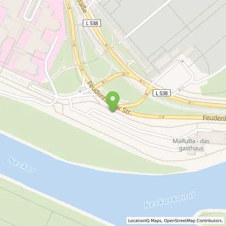 Standortübersicht der Tankstelle MVV Energie AG in 68167 Mannheim