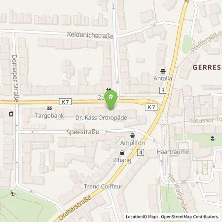 Standortübersicht der Tankstelle Stadtwerke Düsseldorf AG in 40625 Düsseldorf