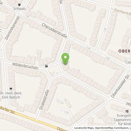 Standortübersicht der Tankstelle Stadtwerke Düsseldorf AG in 40545 Düsseldorf