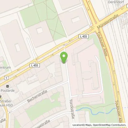 Standortübersicht der Tankstelle Stadtwerke Düsseldorf AG in 40476 Düsseldorf